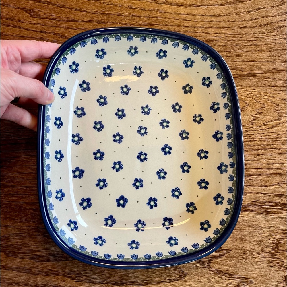 Polish Pottery Baking Dish
